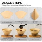 Organic Premium Coffee Filters #4, KFCF04B